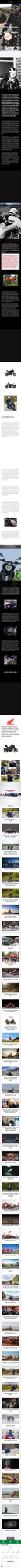 Compressed full-scroll mobile overview of the original Honda Engine Room page, showing overall pacing rather than readable text detail.